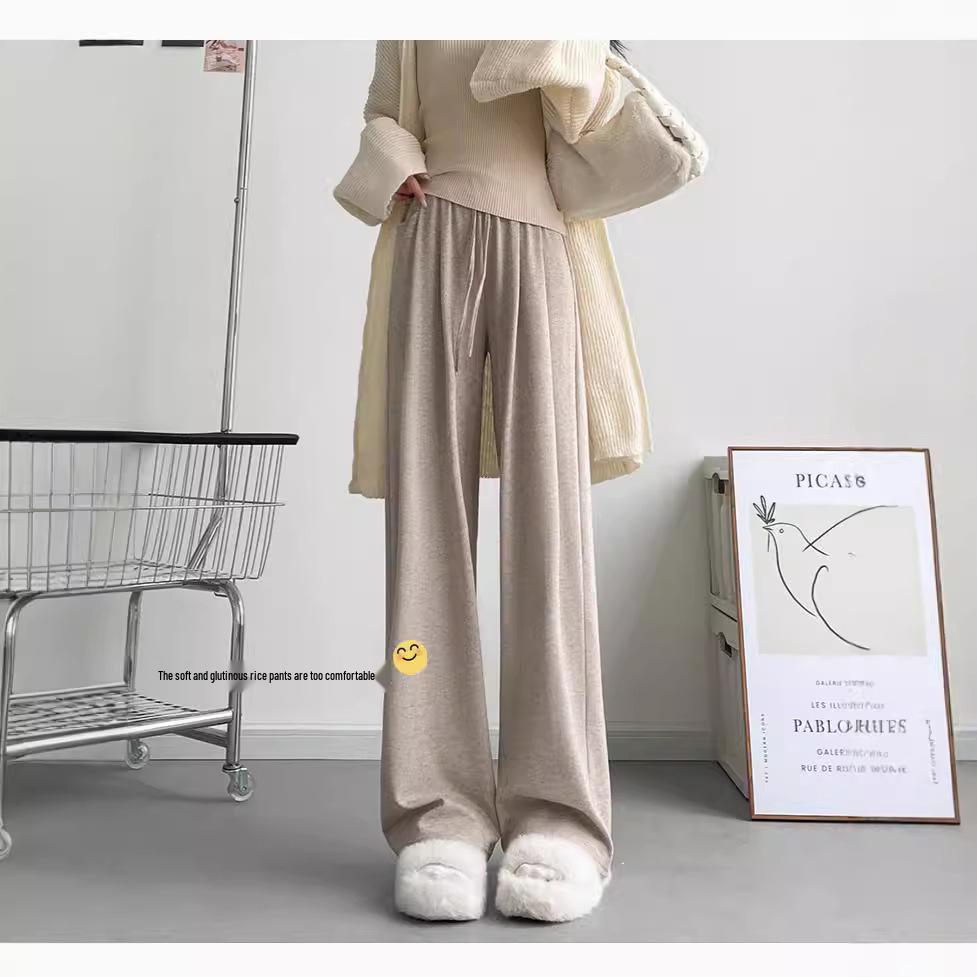 Retro 2024 Women s High-Waisted Wide-Leg Pants - Soft, Drapey, and Ideal for Autumn/Winter. Khaki (Spring/Autumn)
Retro 2024 Women s High-Waisted Wide-Leg Pants - Soft, Drapey, and Ideal for Autumn/Winter. Khaki (Spring/Autumn)