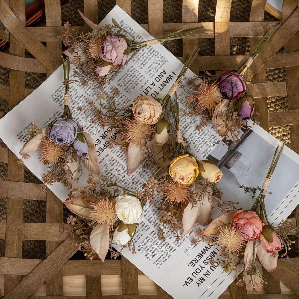 Multicolor Artificial Rose Bouquet Silk Petals Simulation Rose Flower NEW Faux Flower Gift шампанського
Multicolor Artificial Rose Bouquet Silk Petals Simulation Rose Flower NEW Faux Flower Gift шампанського