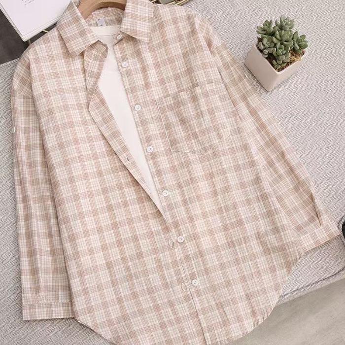 Women s Plaid Sun Protection Layered Loose Casual Shirt Jacket Small бежевий
Women s Plaid Sun Protection Layered Loose Casual Shirt Jacket Small бежевий
