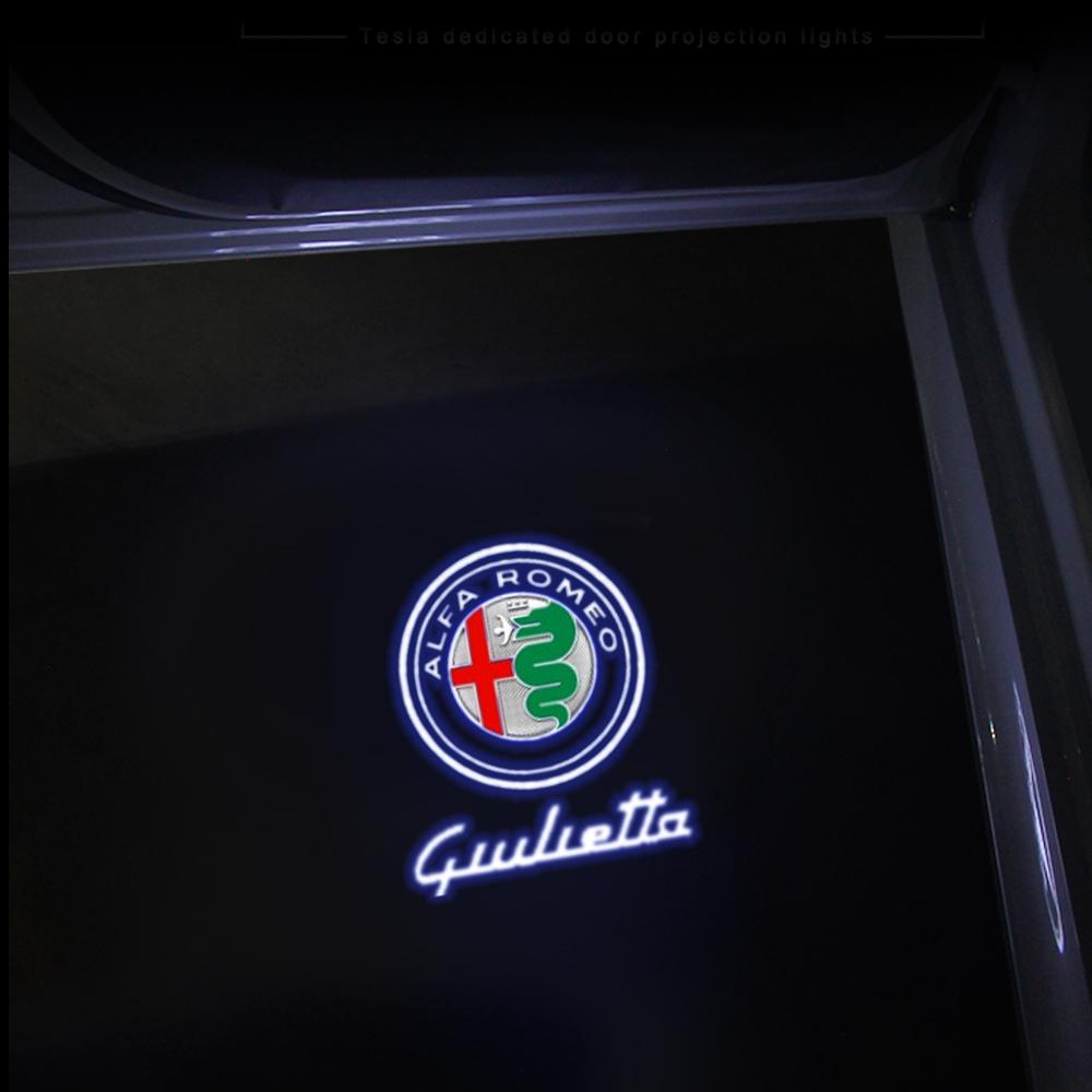 2PCS Car HD Projector Lamp Car Door Wireless Welcome Light LED Decoration Auto Accessories For Alfa Romeo Giulietta Stelvio 2017
2PCS Car HD Projector Lamp Car Door Wireless Welcome Light LED Decoration Auto Accessories For Alfa Romeo Giulietta Stelvio 2017