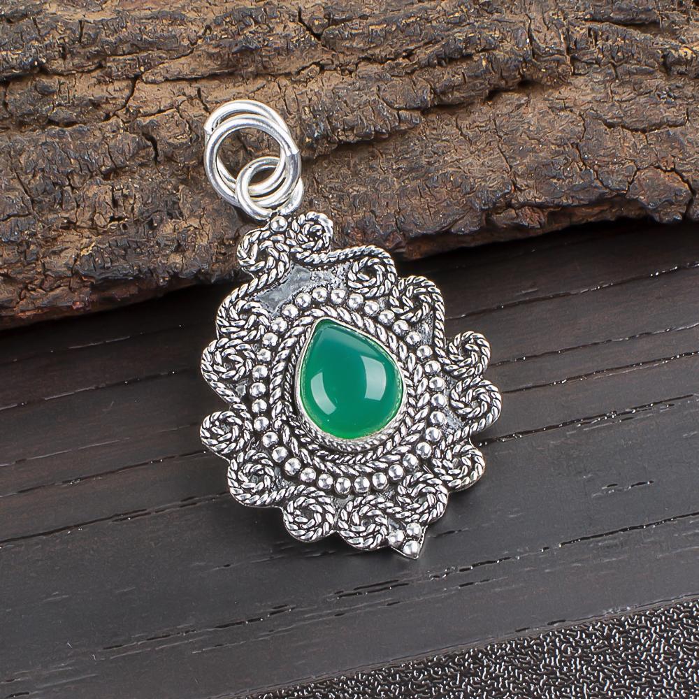 Green Onyx Gemstone Jewelry, 925 Solid Sterling Silver Pendant, Handmade Appealing Silver Jewelry, Boho Onyx Pendant For Gift 1.55 Inches зелёный
Green Onyx Gemstone Jewelry, 925 Solid Sterling Silver Pendant, Handmade Appealing Silver Jewelry, Boho Onyx Pendant For Gift 1.55 Inches зелёный
