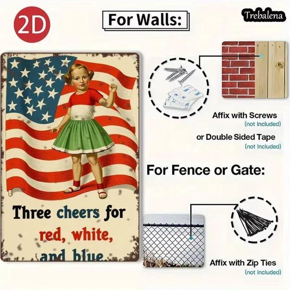 Metal Wall Art Sign Hanging Decoration 20x30cm
Metal Wall Art Sign Hanging Decoration 20x30cm