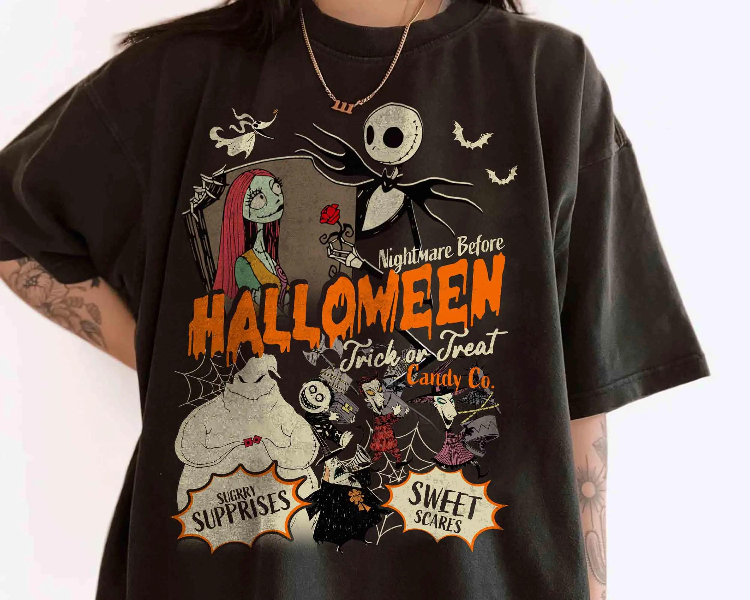The Nightmare Before Christmas Characters Tshirt Jack Skellington Shirt land Halloween Party Fall Gift S
The Nightmare Before Christmas Characters Tshirt Jack Skellington Shirt land Halloween Party Fall Gift S