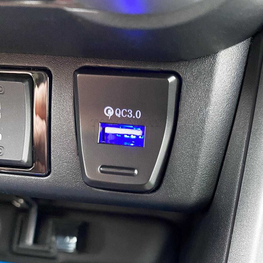 PD Type-C QC3.0 USB Car Charger Switch Central Control Position Fast Charging Socket Cable For Toyota RAV4 5th XA50 -2022
PD Type-C QC3.0 USB Car Charger Switch Central Control Position Fast Charging Socket Cable For Toyota RAV4 5th XA50 -2022