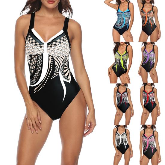 Винтаж Геометрический принт без спинки Monokini Женщины Летний пляж Цельные купальники Лето Сексуальная мода Woemn Beach Wear
Винтаж Геометрический принт без спинки Monokini Женщины Летний пляж Цельные купальники Лето Сексуальная мода Woemn Beach Wear