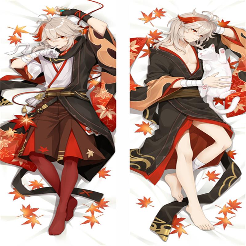 60x180 см игра Genshin Impact Kaedehara Kazuha Dakimakura наволочка обнимающая тело наволочка Kazuha костюм отаку пледы наволочка
60x180 см игра Genshin Impact Kaedehara Kazuha Dakimakura наволочка обнимающая тело наволочка Kazuha костюм отаку пледы наволочка