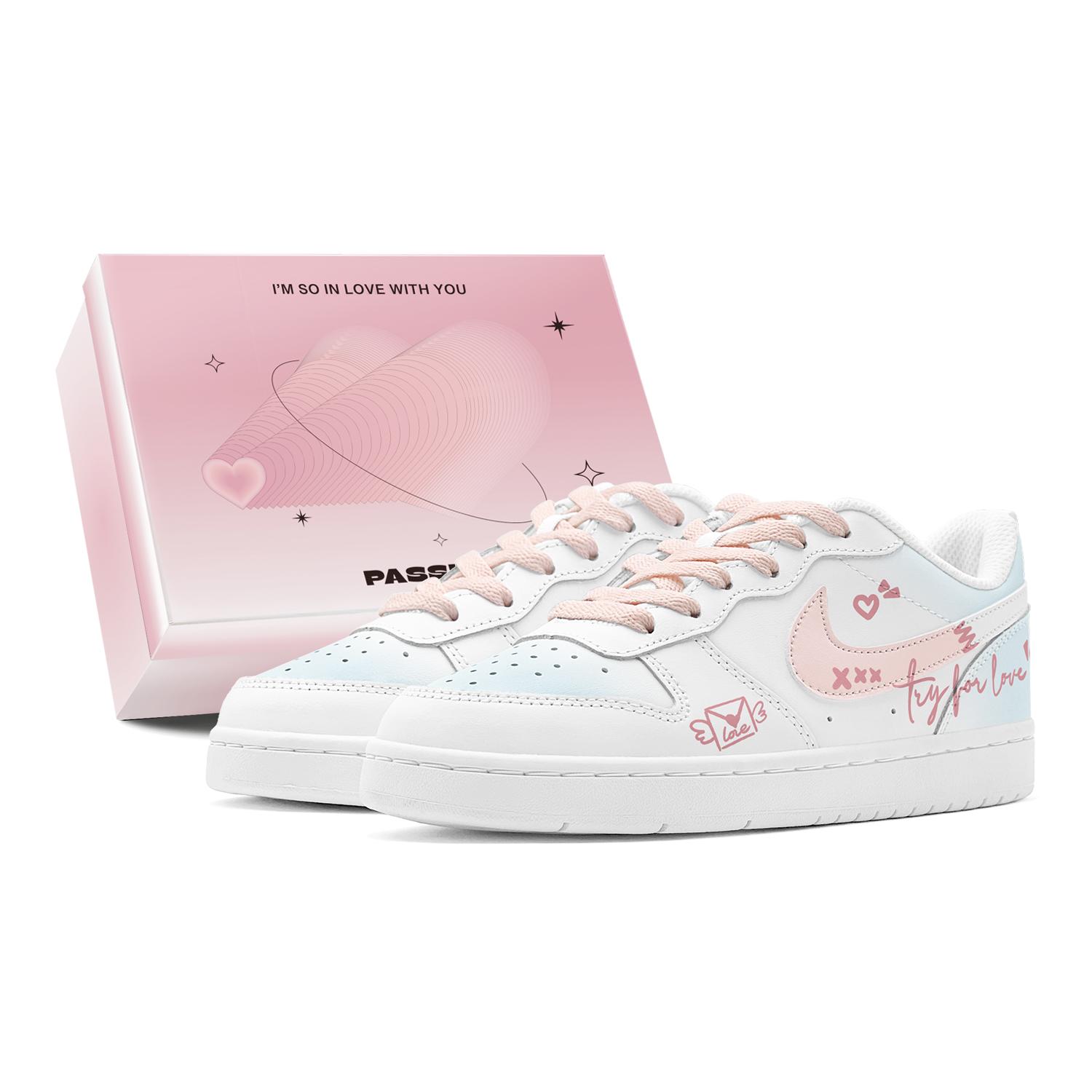 Nike Court Borough Couple s, Romantic Gift, Sweet Dream Love Letter, Soft, Sweet Style, Cute GS Low top BQ5448-100(TeamS3-S-BOX) 39
Nike Court Borough Couple s, Romantic Gift, Sweet Dream Love Letter, Soft, Sweet Style, Cute GS Low top BQ5448-100(TeamS3-S-BOX) 39