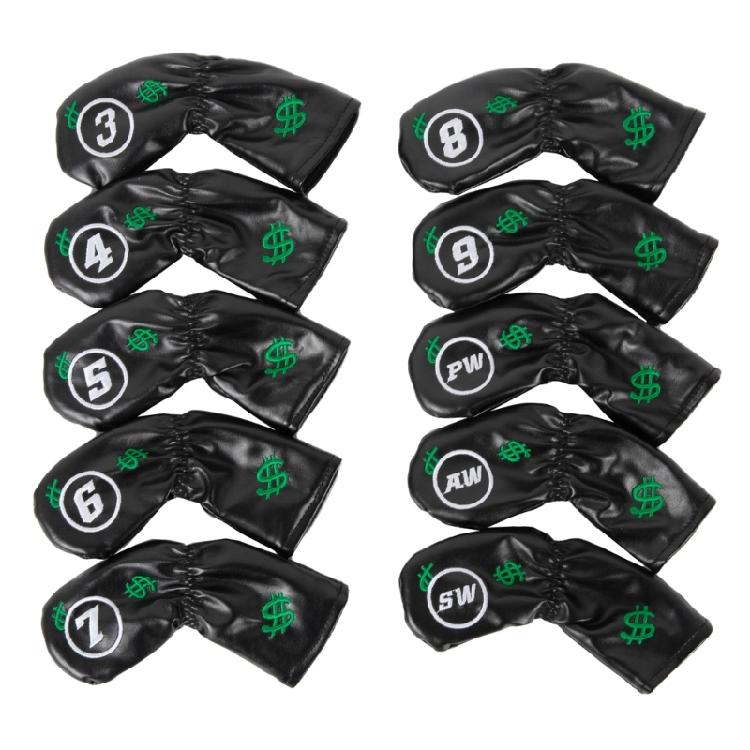 Numbered Closure Golf Club Protectors PU Protective Sleeve Shock Absorption Styles for Iron Rod and Sports Equipment чорний
Numbered Closure Golf Club Protectors PU Protective Sleeve Shock Absorption Styles for Iron Rod and Sports Equipment чорний