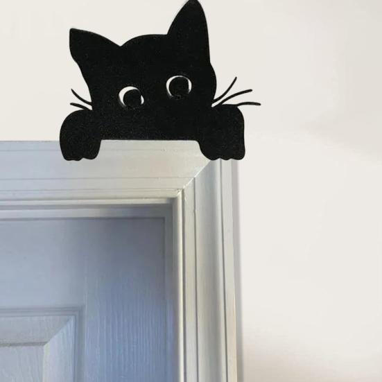 Yousheng Metal Cat Дверной топпер, украшение, милый котенок, дверная рама, угловой декоративный знак, винтажный, устойчивый к ржавчине, дверной топпер, украшение для украшения дома
Yousheng Metal Cat Дверной топпер, украшение, милый котенок, дверная рама, угловой декоративный знак, винтажный, устойчивый к ржавчине, дверной топпер, украшение для украшения дома