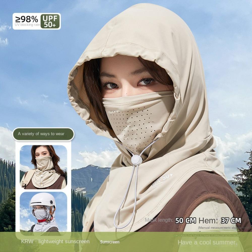 Dual Use Anti-UV Balaclava Hat Ice Silk Sunscreen Full Face Cover Cycling Uv Protection Masks Male рожевий
Dual Use Anti-UV Balaclava Hat Ice Silk Sunscreen Full Face Cover Cycling Uv Protection Masks Male рожевий
