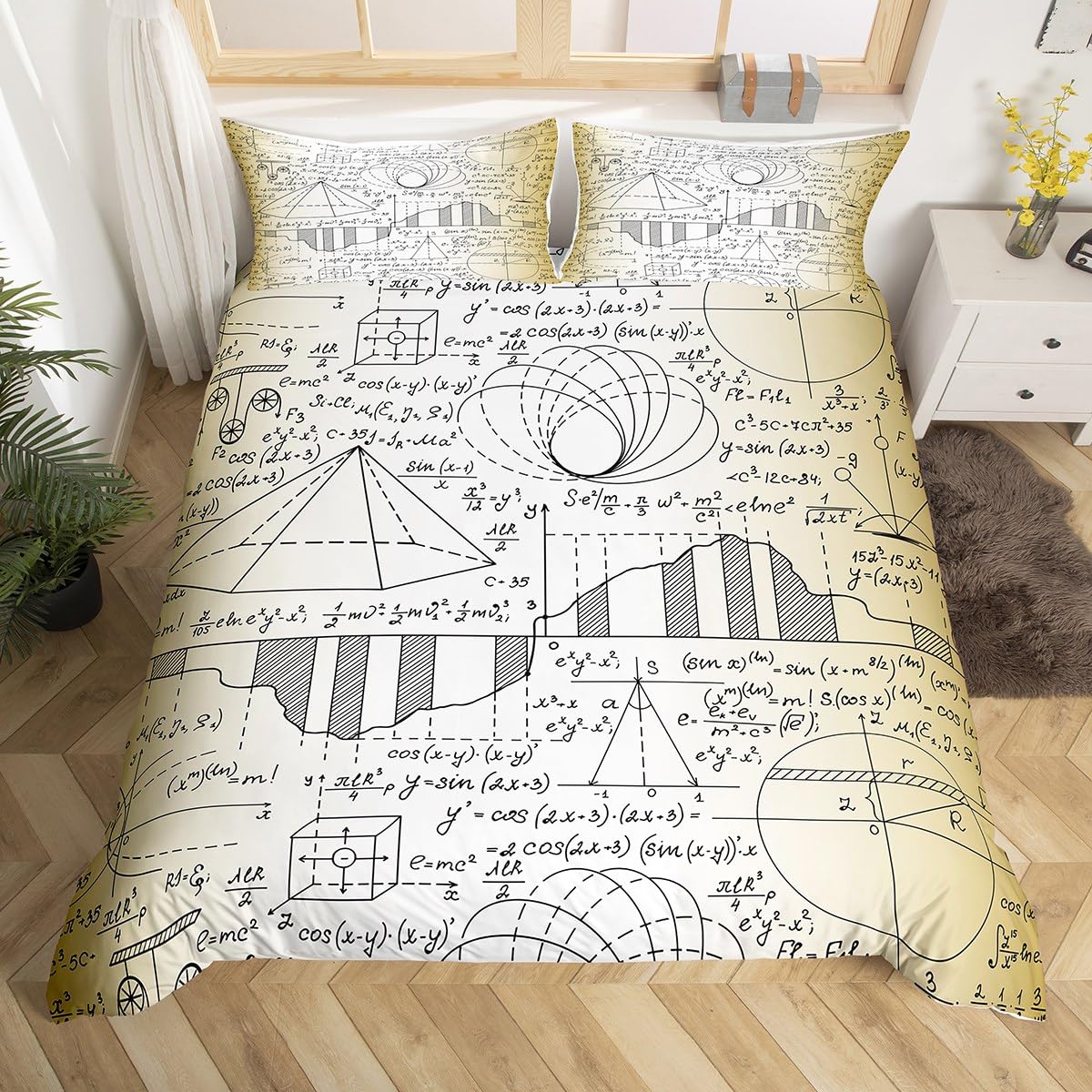 Комплект постельного белья Science Formula Queen Химические элементы Научная тематика Пододеяльник для мальчиков девочек Школьный образовательный Декор для комнаты в общежитии EU Single(135x200cm)
Комплект постельного белья Science Formula Queen Химические элементы Научная тематика Пододеяльник для мальчиков девочек Школьный образовательный Декор для комнаты в общежитии EU Single(135x200cm)