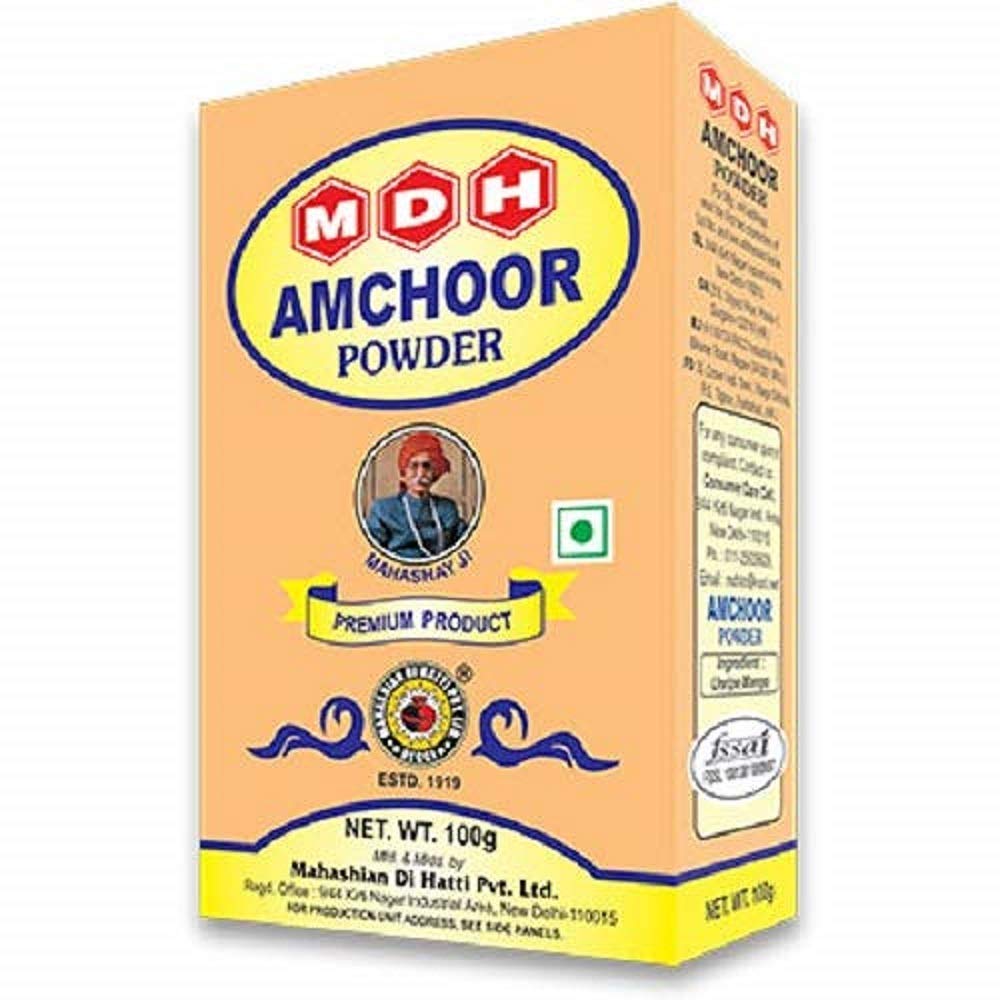 MDH Amchoor Powder 100 g Pouch For Tangy Flavor Spice Seasoning Enhances Curries Chutneys Soups Snacks
MDH Amchoor Powder 100 g Pouch For Tangy Flavor Spice Seasoning Enhances Curries Chutneys Soups Snacks