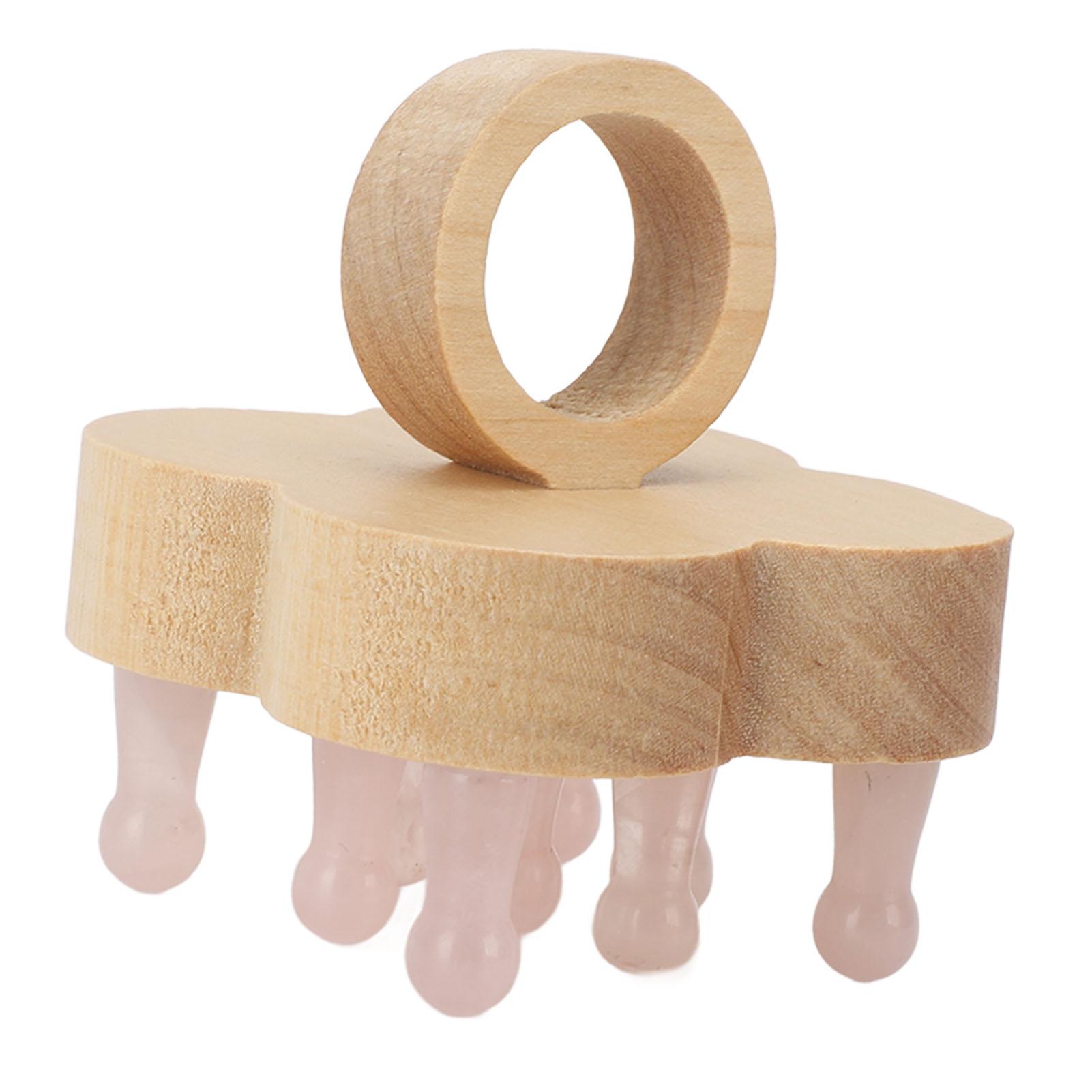 Scalp Massager Wooden Stone Relaxation Polished Teeth Ergonomic Portable Scalp Massage Tool
Scalp Massager Wooden Stone Relaxation Polished Teeth Ergonomic Portable Scalp Massage Tool