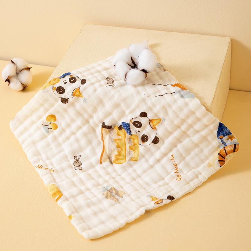 Pure Cotton Baby Washcloth - Soft Cartoon Infant Face Towel, Saliva Towel, Newborn Small Square Towel 25x25 cm
Pure Cotton Baby Washcloth - Soft Cartoon Infant Face Towel, Saliva Towel, Newborn Small Square Towel 25x25 cm