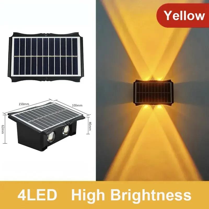 Solar Wall Lamp Outdoor Solar LED Light Waterproof Up And Down Luminous Lighting Balcony Yard Garden Decoration Lights 1PCS
Solar Wall Lamp Outdoor Solar LED Light Waterproof Up And Down Luminous Lighting Balcony Yard Garden Decoration Lights 1PCS