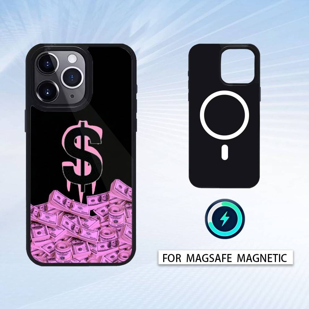 P-Pink D-Dollars B-Banknote Phone Case Magnetic For iPhone17 16 15 14 13 12 Pro Max For Magsafe Wireless Charging Cover iPhone14Plus
P-Pink D-Dollars B-Banknote Phone Case Magnetic For iPhone17 16 15 14 13 12 Pro Max For Magsafe Wireless Charging Cover iPhone14Plus