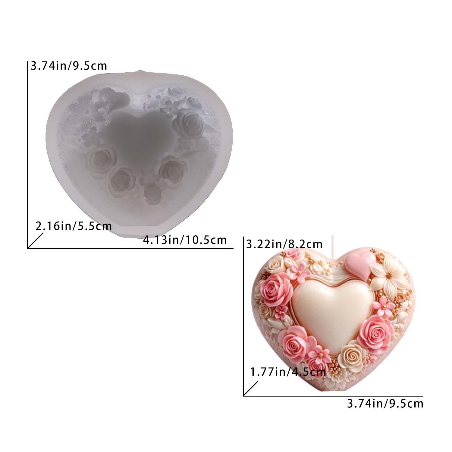 3D Love Flower Silicone Mold Clear Texture Easy Clean Demold DIY Soap Decoration Accessories Handmade білий
3D Love Flower Silicone Mold Clear Texture Easy Clean Demold DIY Soap Decoration Accessories Handmade білий
