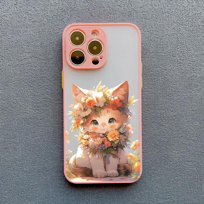 Cute Cartoon Couple Cat Phone Case for IPhone 15 14 13 12 11 Pro Max Mini X XS XR SE 7 8 Plus Funny Shockproof Transparent Shell iPhone 13
Cute Cartoon Couple Cat Phone Case for IPhone 15 14 13 12 11 Pro Max Mini X XS XR SE 7 8 Plus Funny Shockproof Transparent Shell iPhone 13