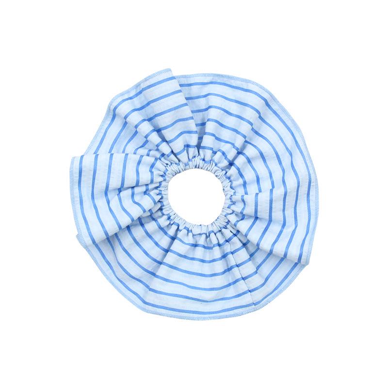 Trendy Minimalist Blue Striped Planet Ponytail Scrunchie
Trendy Minimalist Blue Striped Planet Ponytail Scrunchie