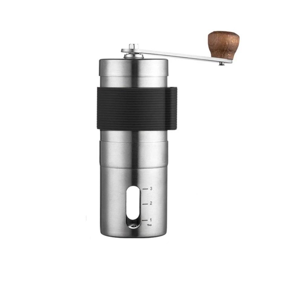 304 Stainless Steel Hand Crank Mill Adjustable Burr Coffee Making Tool Office Use срібний
304 Stainless Steel Hand Crank Mill Adjustable Burr Coffee Making Tool Office Use срібний