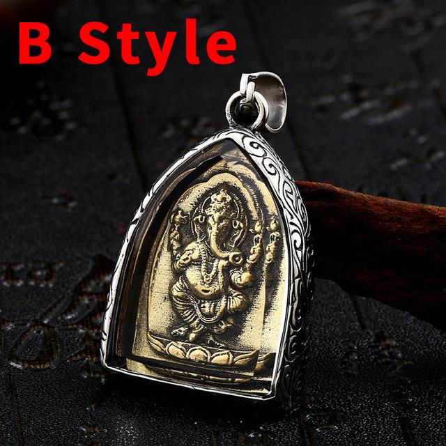 Beier 316L stainless steel Chinese Buddhist Rulai Guanyin partgold men and women pendant necklace fashion jewelry LLBP8-350P
Beier 316L stainless steel Chinese Buddhist Rulai Guanyin partgold men and women pendant necklace fashion jewelry LLBP8-350P
