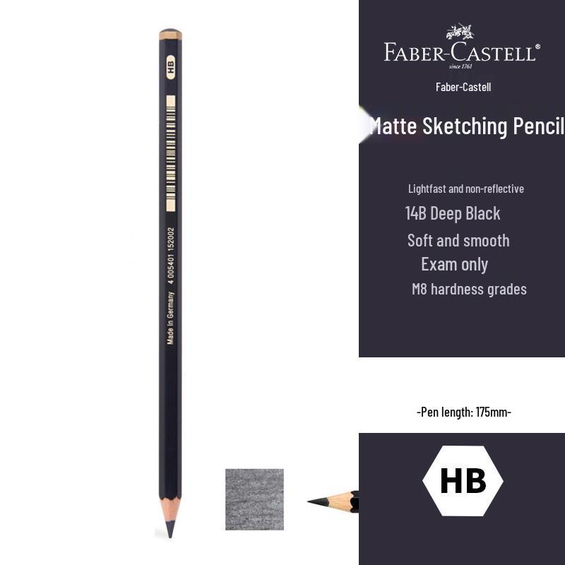 Faber-Castell Matte Sketch Pencil Set - Professional Drawing Pencils for Elementary Students and Art Exams Regular
Faber-Castell Matte Sketch Pencil Set - Professional Drawing Pencils for Elementary Students and Art Exams Regular