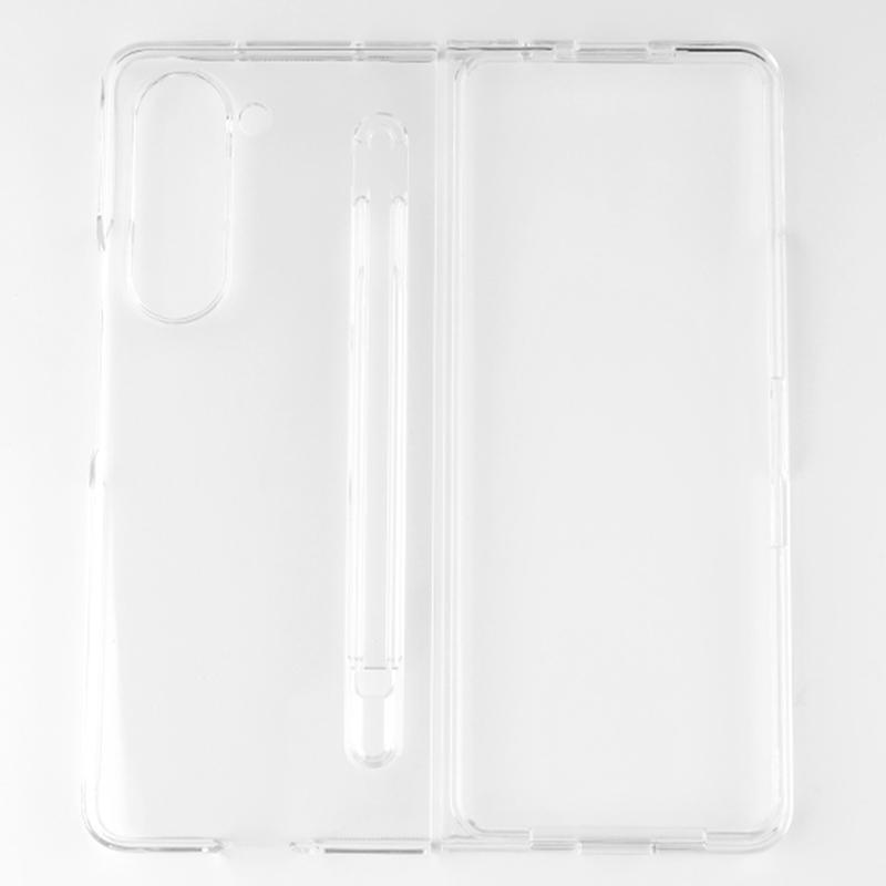 For Samsung Galaxy Z Fold5 5G Transparent Phone Case Hard PC Anti-Scratch Cover with Pen Holder A
For Samsung Galaxy Z Fold5 5G Transparent Phone Case Hard PC Anti-Scratch Cover with Pen Holder A