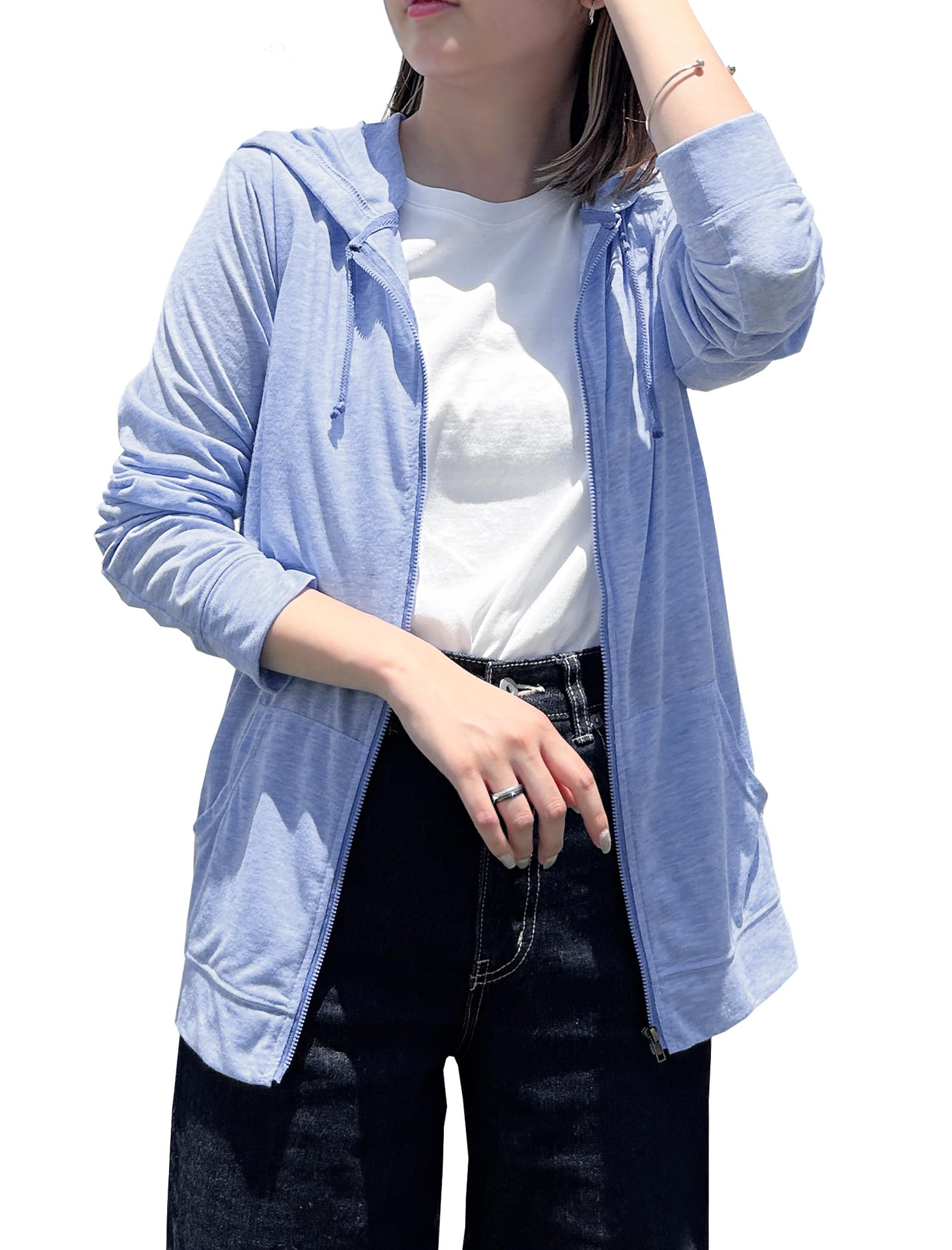 Худи женское Meirire с защитой от УФ-лучей, длинное, защита от солнца и кондиционера, летнее, тонкое, быстросохнущее, прохладное, рукава, защита, защита, (М, синий
Худи женское Meirire с защитой от УФ-лучей, длинное, защита от солнца и кондиционера, летнее, тонкое, быстросохнущее, прохладное, рукава, защита, защита, (М, синий