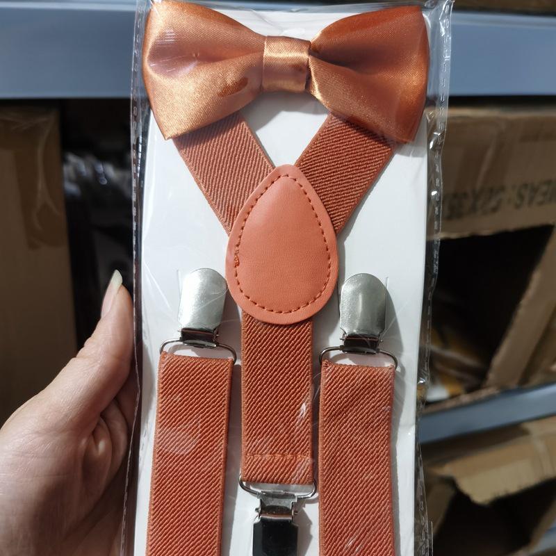 Детский модный набор подтяжек: Модные подтяжки и бабочка для детских выступлений 65 cm
Детский модный набор подтяжек: Модные подтяжки и бабочка для детских выступлений 65 cm