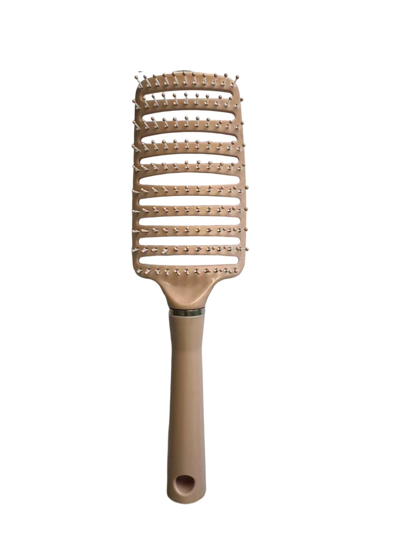 Wide Vent Hair Brush with Flexible Plastic Bristles and Comfortable Handle for Detangling and Styling Suitable for All Hair Types One Size
Wide Vent Hair Brush with Flexible Plastic Bristles and Comfortable Handle for Detangling and Styling Suitable for All Hair Types One Size