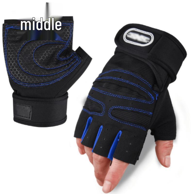 Unisex Half-Finger Fitness Gloves for Weightlifting, Yoga, Mountaineering, Sports, and Cycling. M
Unisex Half-Finger Fitness Gloves for Weightlifting, Yoga, Mountaineering, Sports, and Cycling. M