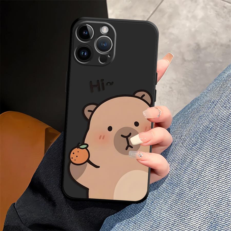 Cute Capybara Funda Phone Cover Case for Apple iPhone 17 Pro Max 13 Air 16 15 Pro 7 8 11 14 12 XR XS MAX iPhone 16e
Cute Capybara Funda Phone Cover Case for Apple iPhone 17 Pro Max 13 Air 16 15 Pro 7 8 11 14 12 XR XS MAX iPhone 16e