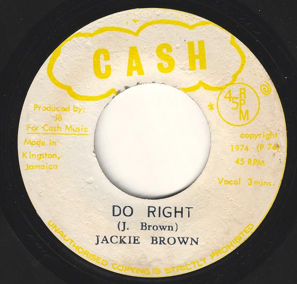 7-дюймовая пластинка JACKIE BROWN Do Right NONE Cash 1974 Ямайка Регги Ска Даб Б/у
7-дюймовая пластинка JACKIE BROWN Do Right NONE Cash 1974 Ямайка Регги Ска Даб Б/у