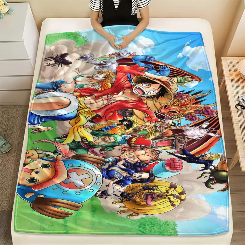 Фланелева ковдра з принтом персонажів One Piece, Висока якість, Зручна для всіх сезонів, Декор для дому, Тепло та затишок, Ідеально для різдвяних подарунків 150cm x 200cm
Фланелева ковдра з принтом персонажів One Piece, Висока якість, Зручна для всіх сезонів, Декор для дому, Тепло та затишок, Ідеально для різдвяних подарунків 150cm x 200cm