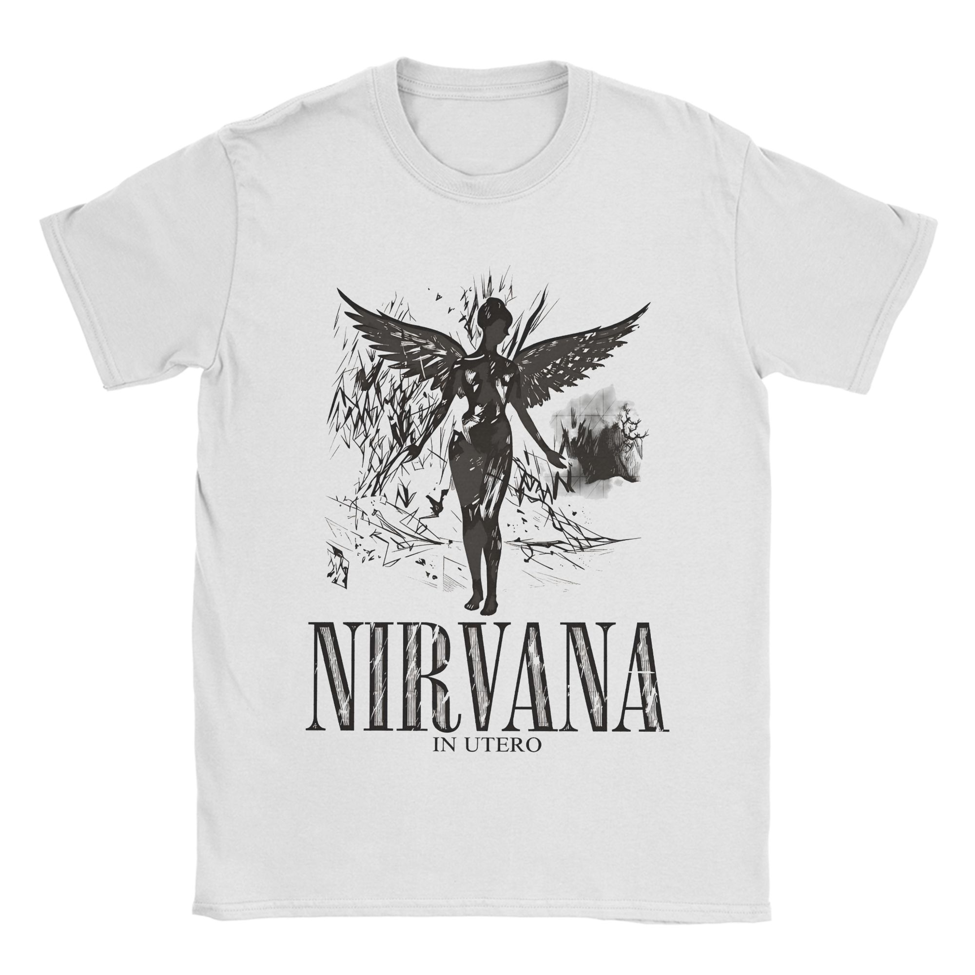 Nirvana Angel Band Men T Shirt Fun Tee Shirt Short Sleeve Round Neck TShirt Cotton Party Clothes 4XL
Nirvana Angel Band Men T Shirt Fun Tee Shirt Short Sleeve Round Neck TShirt Cotton Party Clothes 4XL