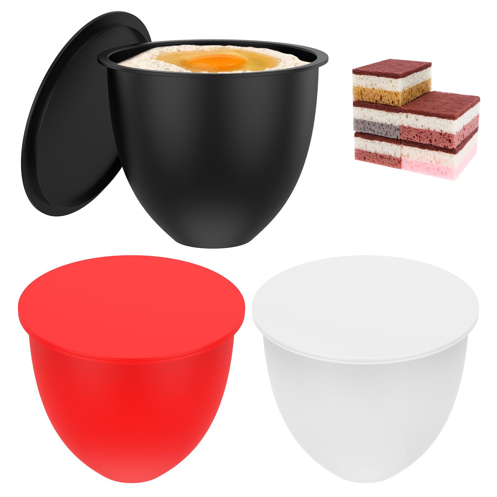 3Pcs Silicone Stand Mixer Liners Attachments for Tilt Head 5 Qt Mixers Non-slip Silicone Mixing Bowl Inserts Kitchen Utensils
3Pcs Silicone Stand Mixer Liners Attachments for Tilt Head 5 Qt Mixers Non-slip Silicone Mixing Bowl Inserts Kitchen Utensils
