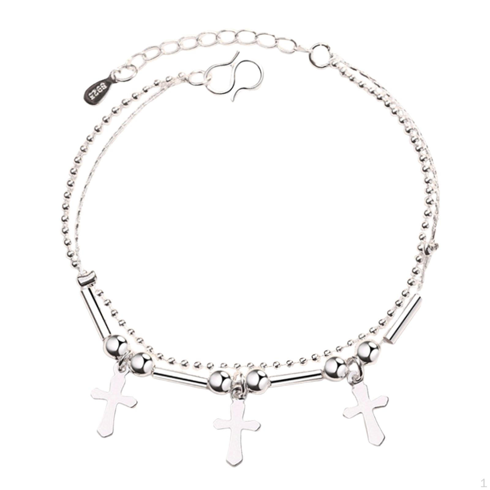 Women Bracelet Chain Mother s Day Gift Decorative Elegant Durable Wrist Jewelry Link No Heart
Women Bracelet Chain Mother s Day Gift Decorative Elegant Durable Wrist Jewelry Link No Heart