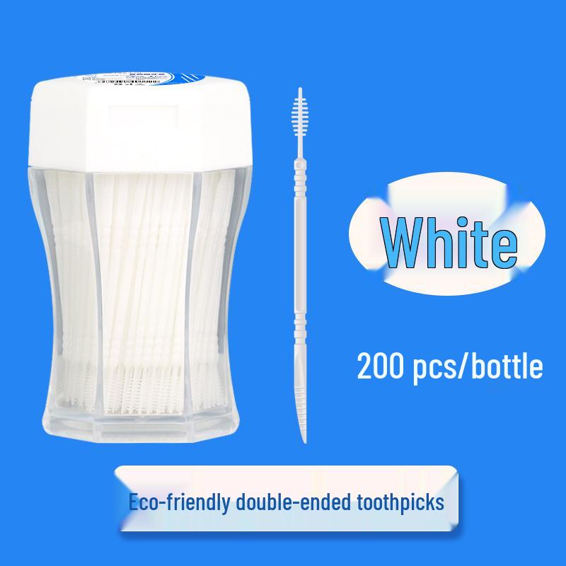 Hexagonal Bottle Double-Headed Toothpicks & Fine Bristle Brushes - 200 Pieces
Hexagonal Bottle Double-Headed Toothpicks & Fine Bristle Brushes - 200 Pieces