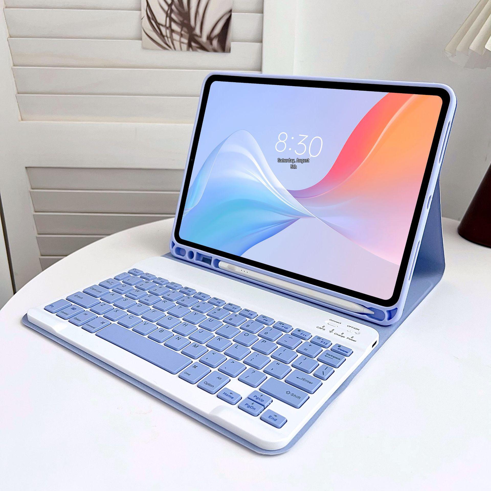 iPad Pro 11/Air 11 Leather Bluetooth Keyboard Case - Anti-drop, Detachable PU Shell For iPad Pro 11 (M4/M5)
iPad Pro 11/Air 11 Leather Bluetooth Keyboard Case - Anti-drop, Detachable PU Shell For iPad Pro 11 (M4/M5)