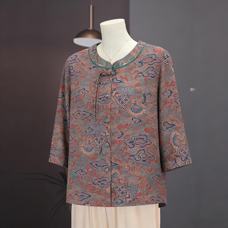 Grandma Style Spring Jacket: Chic & Loose Top for Middle-Aged Women 5XL (Recommended 72.5-80 kg)
Grandma Style Spring Jacket: Chic & Loose Top for Middle-Aged Women 5XL (Recommended 72.5-80 kg)