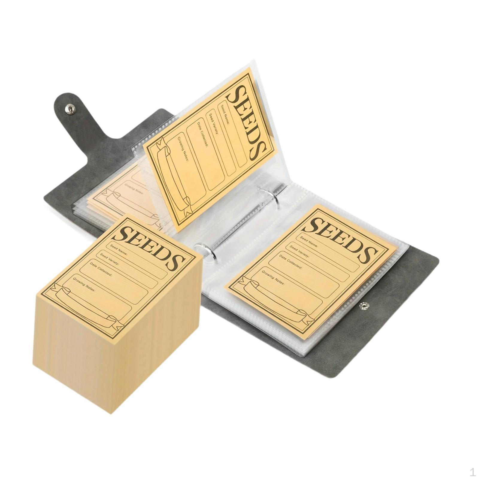 50 Mini Envelopes for Organizing Seed Collections with Binder
50 Mini Envelopes for Organizing Seed Collections with Binder