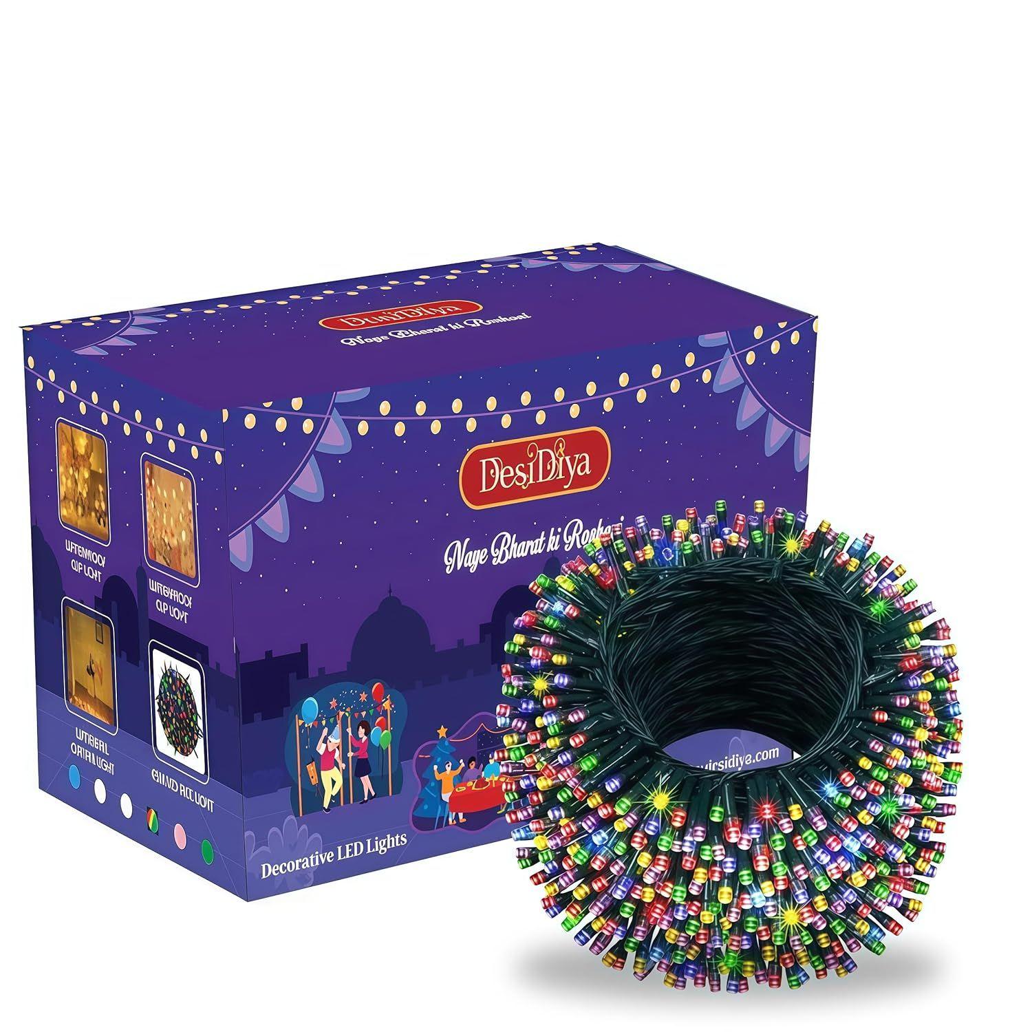 LED String Serial Light 32 Meter with 8 Modes Changing Controller. Waterproof & Flexible Copper Lights for Home Diwali Home Decoration & Christmas
LED String Serial Light 32 Meter with 8 Modes Changing Controller. Waterproof & Flexible Copper Lights for Home Diwali Home Decoration & Christmas