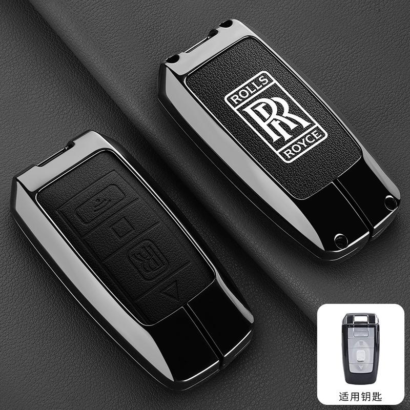 Zinc Alloy Leather Car Smart Remote Key Case Cover Shell For Rolls-Royce Cullinan Phantom Ghost Wraith Dawn Keychain Accessories
Zinc Alloy Leather Car Smart Remote Key Case Cover Shell For Rolls-Royce Cullinan Phantom Ghost Wraith Dawn Keychain Accessories