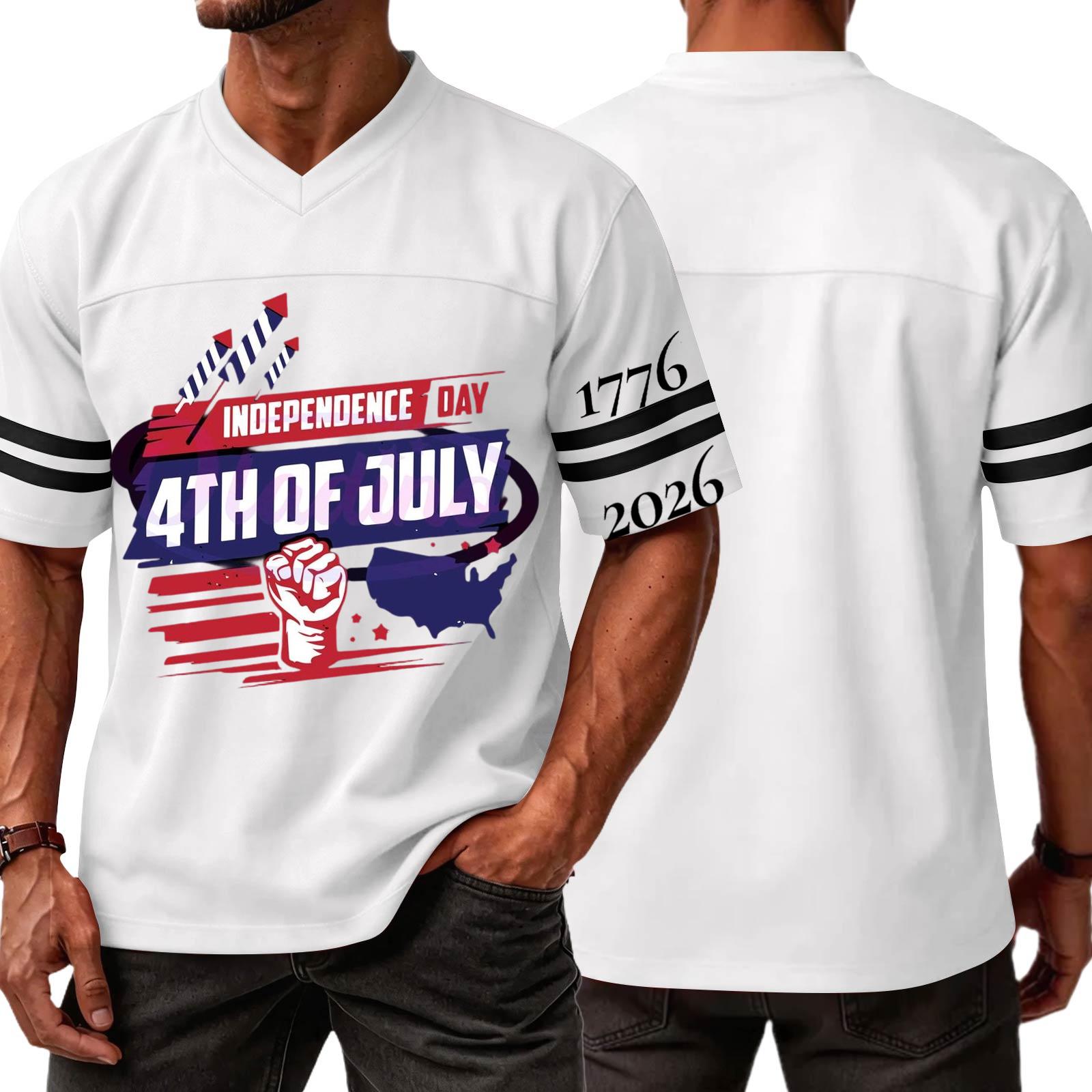 Men s Casual V Neck Short Sleeve Athletic Shirt Independence Day Graphic Print 4th of July Sports Tee Top Lightweight Breathable XXL
Men s Casual V Neck Short Sleeve Athletic Shirt Independence Day Graphic Print 4th of July Sports Tee Top Lightweight Breathable XXL