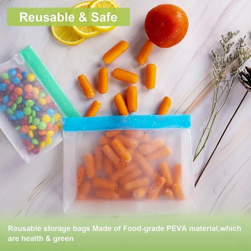 3Pcs/Set S+M+L Kitchen Refrigerator Storage Bag PEVA Food Fresh-Keeping Sealing Pouch (BPA-Free,No FDA Certified) Type A
3Pcs/Set S+M+L Kitchen Refrigerator Storage Bag PEVA Food Fresh-Keeping Sealing Pouch (BPA-Free,No FDA Certified) Type A