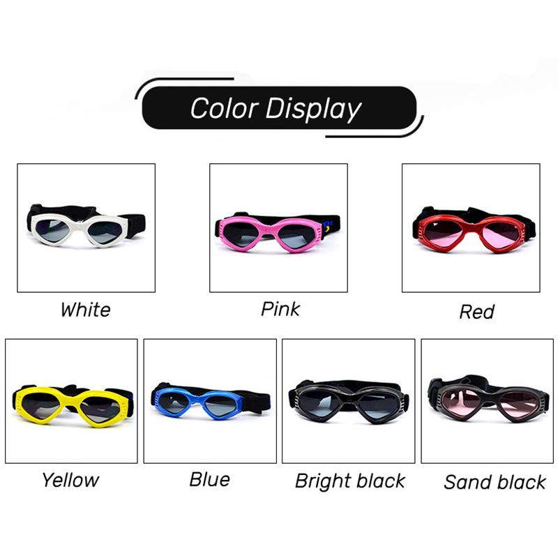 Dog Goggles Cute Pet Small Dog Sunglass Heart-shaped Sun Glasses UV Protection Windproof Pet Eye Wear Pet Grooming Accessories розовый
Dog Goggles Cute Pet Small Dog Sunglass Heart-shaped Sun Glasses UV Protection Windproof Pet Eye Wear Pet Grooming Accessories розовый