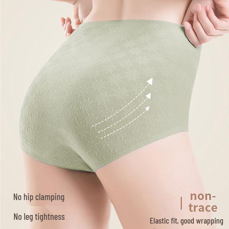 Женские хлопковые трусы-слипы с высокой талией и контролем живота Mao Ren 2XL (140-160 lbs)
Женские хлопковые трусы-слипы с высокой талией и контролем живота Mao Ren 2XL (140-160 lbs)