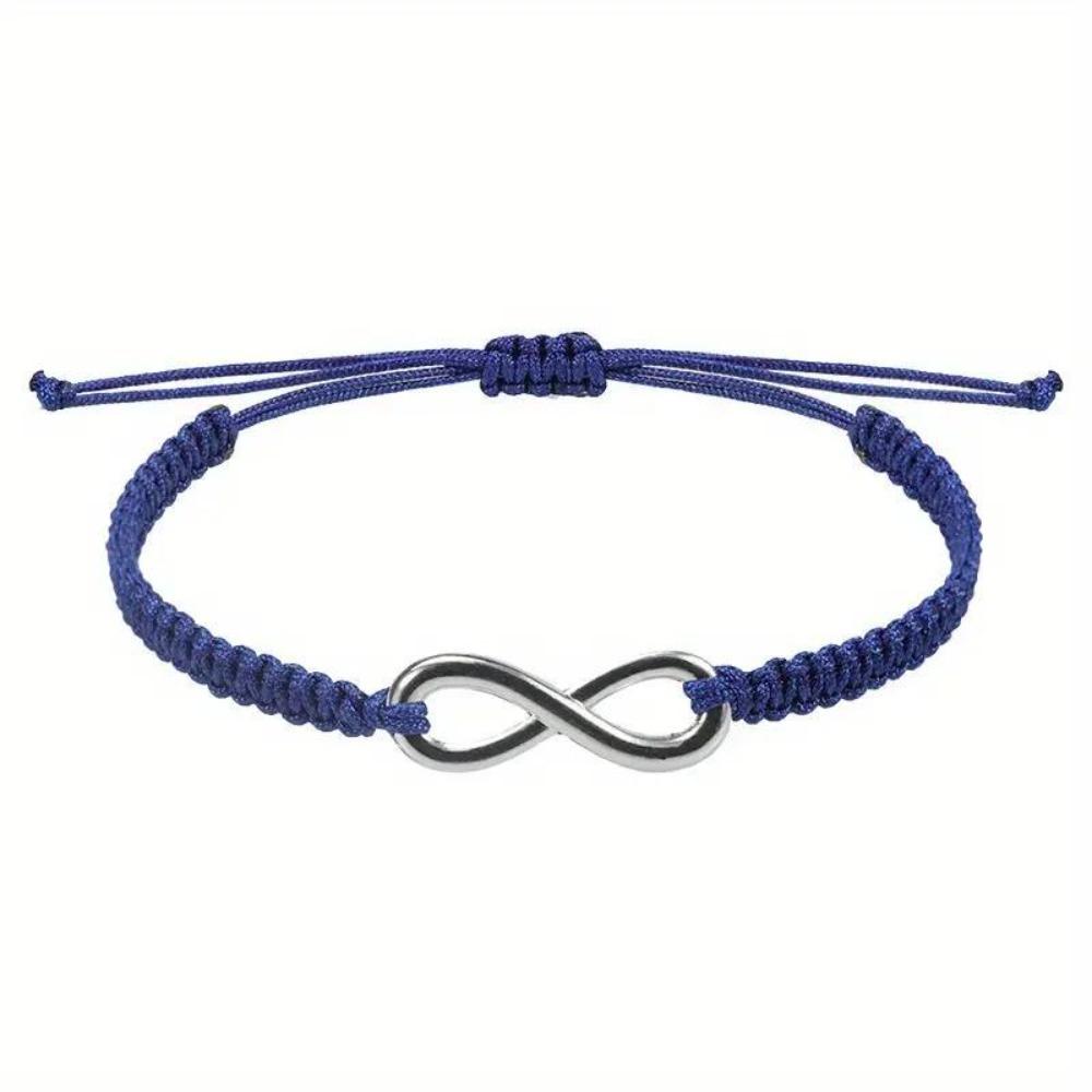 2Pcs Multicolor Number 8 Infinity Lucky Bracelet for Women Men Friendship Handmade Braided Rope Charm Couple Bracelet Gifts темно-синього кольору
2Pcs Multicolor Number 8 Infinity Lucky Bracelet for Women Men Friendship Handmade Braided Rope Charm Couple Bracelet Gifts темно-синього кольору