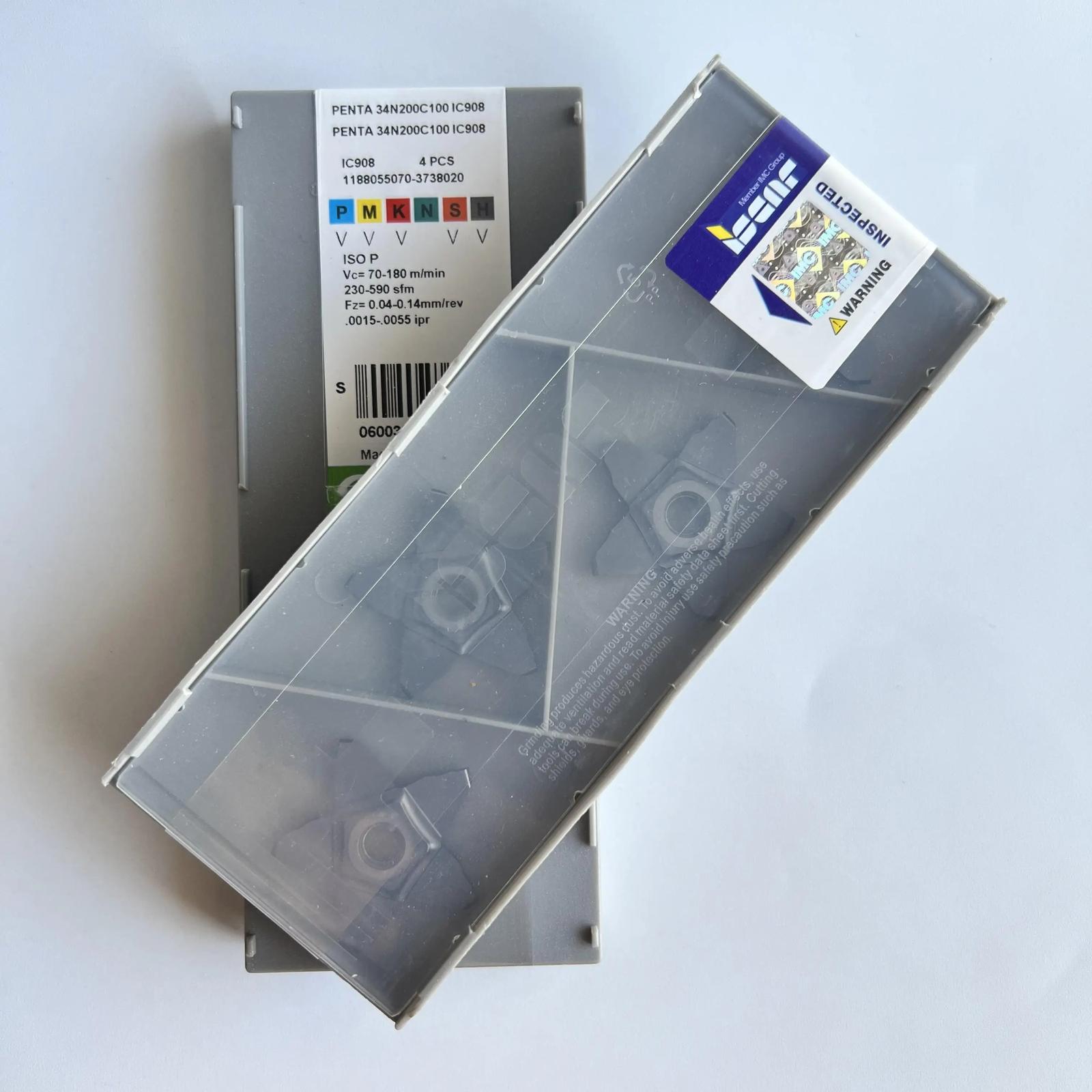 ISCAR / PENTA34N200C100 IC908 Industrial indexable carbide inserts 4 Pcs
ISCAR / PENTA34N200C100 IC908 Industrial indexable carbide inserts 4 Pcs