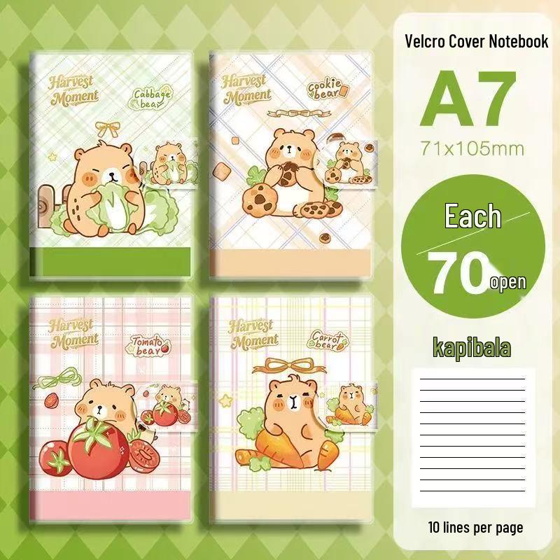 Cartoon A7 Mini Sleeve Notebook - Student Stationery, Encouragement Prize, 100k Lined Mini Buckle Notebook. 75x110
Cartoon A7 Mini Sleeve Notebook - Student Stationery, Encouragement Prize, 100k Lined Mini Buckle Notebook. 75x110